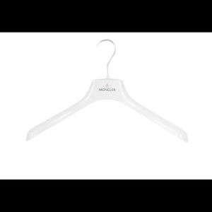 Montcler White and Chrome hanger